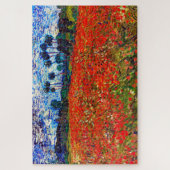 Rotes Blume Feld, Van Gogh Puzzle (Vertikal)
