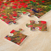 Rotes Blume Feld, Van Gogh Puzzle (Seite)