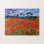Rotes Blume Feld, Van Gogh Puzzle<br><div class="desc">Vincent Willem van Gogh (30. März 1853 - 29. Juli 1890) war ein niederländischer postimpressionistischer Maler, der zu den berühmtesten und einflussreichsten Persönlichkeiten in der Geschichte der Western-Kunst zählt. In etwas mehr als einem Jahrzehnt schuf er etwa 2100 Kunstwerke, darunter etwa 860 Ölgemälde, die größtenteils aus den Jahre seines Lebens....</div>
