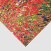 Rotes Blume Feld, Van Gogh Seidenpapier (Ausschnitt)