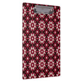 🌸 Rotes Blumen-Perlen-Schreibtisch-Mappe-Geschenk Klemmbrett (Rechts)