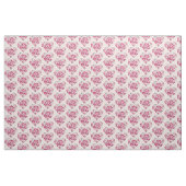 Rotes Blumenherz Stoff (Yard (91,4 cm))