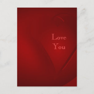 Rotes Blut Postkarte