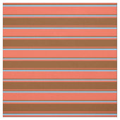 Rotes, braunes und hellblaues Muster Stoff (Muster)