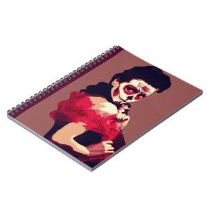 Rotes Braut-Notizbuch Notizblock