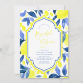 Rotes Brautparty Einladung (Vorderseite)