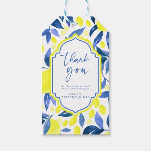 Rotes Brautparty Geschenkanhänger (Vorderseite)