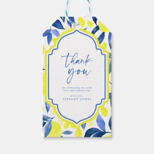 Rotes Brautparty Geschenkanhänger (Vorderseite)