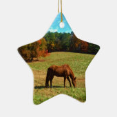 Rotes Brot, Aquamariner Blauhimmel Keramikornament (Rechts)