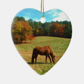 Rotes Brot, Aquamariner Blauhimmel Keramikornament (Rechts)