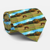 Rotes Brot, Aquamariner Blauhimmel Krawatte (Gerollt)