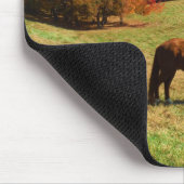 Rotes Brot, Aquamariner Blauhimmel Mousepad (Ecke)