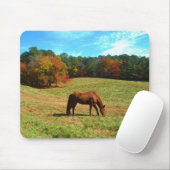 Rotes Brot, Aquamariner Blauhimmel Mousepad (Mit Mouse)