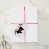 Rotes Buffalo Kariertes Schweinefleisch mit Karpfe Geschenkanhänger (Mit Garn)