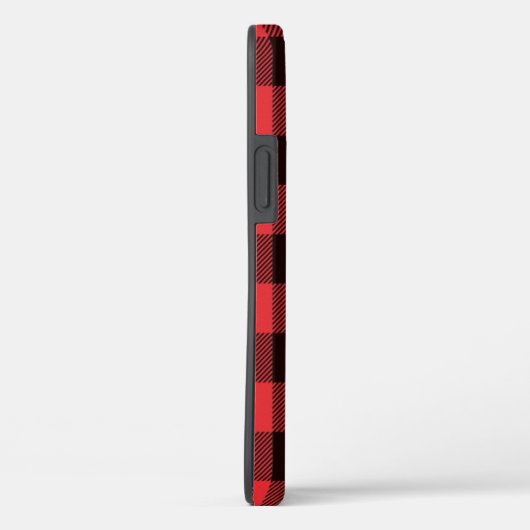 Rotes Buffalo mit hartem Schockschutz Case-Mate iPhone Hülle (Rückseite / Rechts)