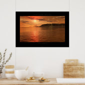 rotes bukett poster (Küche)