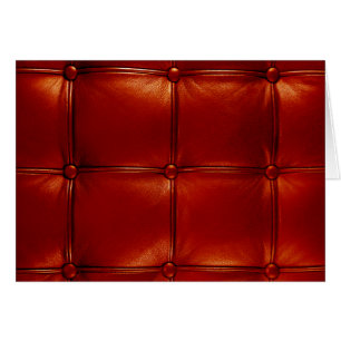 Rotes büscheliges Leder