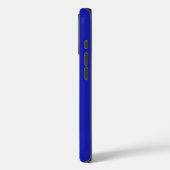 Rotes Button-Up Meerjungfrau blau Case-Mate iPhone Hülle (Rückseite / Links)