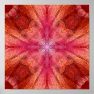 rotes caleidoscope poster