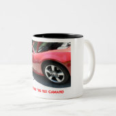 Rotes Camaro Zweifarbige Tasse (VorderseiteRechts)
