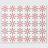 Rotes Chaote Sigil Geschenkpapier (Flach)