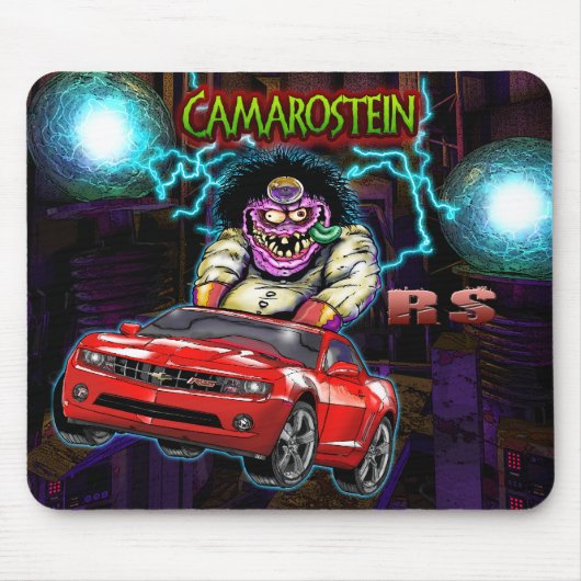 Rotes Chevy Camao RS Mousepad (Vorne)