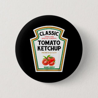 Rotes Chup-Diy-Halloween-Kostüm passende Gruppe Button