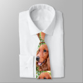 rotes cocker-spaniel-.png krawatte (Gebunden)