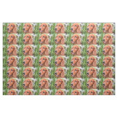 rotes cocker-spaniel-.png stoff (Fat Quarter (45,7 x 55,9 cm))