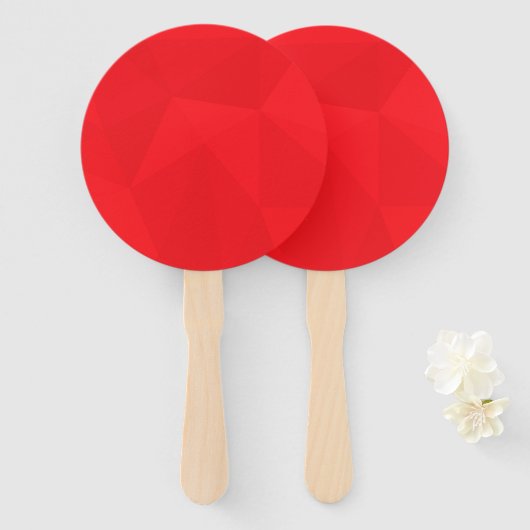 Rotes, cooles, einzigartiges, trendiges, urbanes g fächer (Vorne und Hinten)