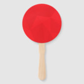 Rotes, cooles, einzigartiges, trendiges, urbanes g fächer (Vorderseite)