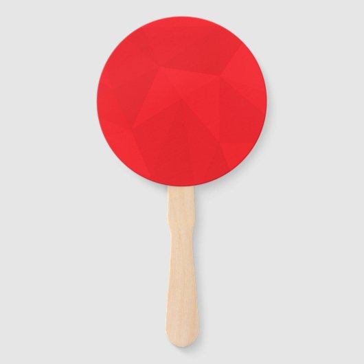 Rotes, cooles, einzigartiges, trendiges, urbanes g fächer (Vorderseite)