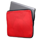 Rotes, cooles, einzigartiges, trendiges, urbanes g laptopschutzhülle (Vorderseite Links)