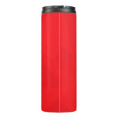 Rotes, cooles, einzigartiges, trendiges, urbanes g thermosbecher (Rückseite)