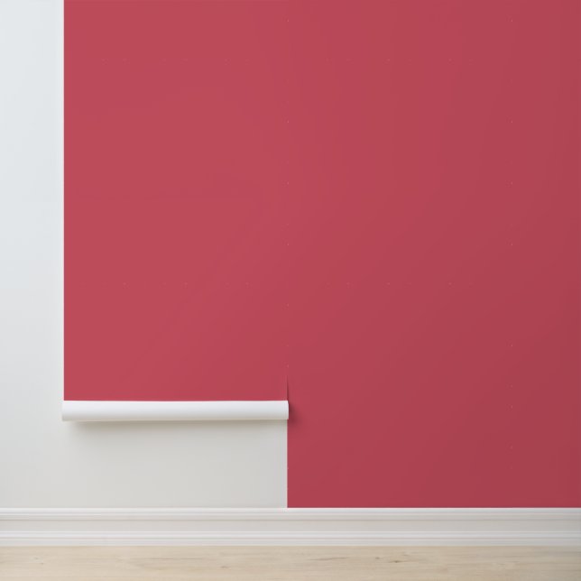 Rotes Cottage Tapete (Anwendung)