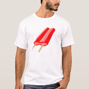 Rotes Creamsikel Popsicle T-Shirt