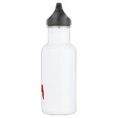 Rotes Dala-Pferd Trinkflasche (Rechts)