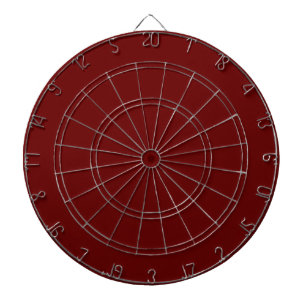 Rotes Dartboard des Blutes mit Darts Dartscheibe