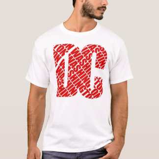 Rotes DC T-Shirt