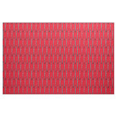 Rotes Dekor des Oboe Music Musician Room Stoff (Fat Quarter (45,7 x 55,9 cm))