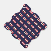 Rotes Doppeldecker-Gastgeschenk Geschenkschachtel (Ungefaltet)