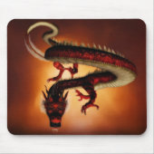 Rotes Drache mousepad (Vorne)