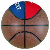 Rotes Drachenlogo personalisierter Basketball (Rechts)