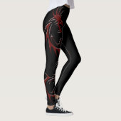 ROTES DRAGONJAHR LEGGINGS (Rechts)