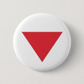 Rotes Dreieck Button (Vorderseite)