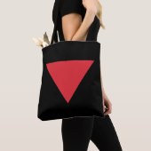 Rotes Dreieck Tasche (Von Nahem)