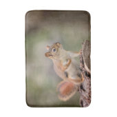 Rotes Eichhörnchen Badematte (Vorderseite Vertikal)