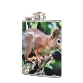 Rotes Eichhörnchen Flachmann (Links)