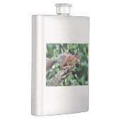 Rotes Eichhörnchen Flachmann (Rechts)