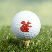 Rotes Eichhörnchen Golfball (Insitu T-Shirt)